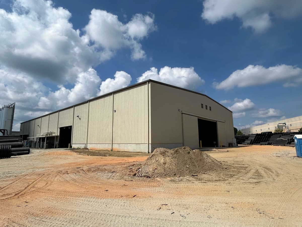 Commercial concrete project